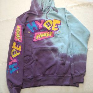 90's Style Hype House Tie Dyed Hoodie